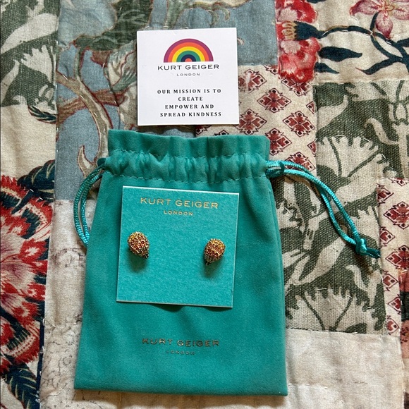 Kurt Geiger Jewelry - Kurt Geiger Gold Earrings